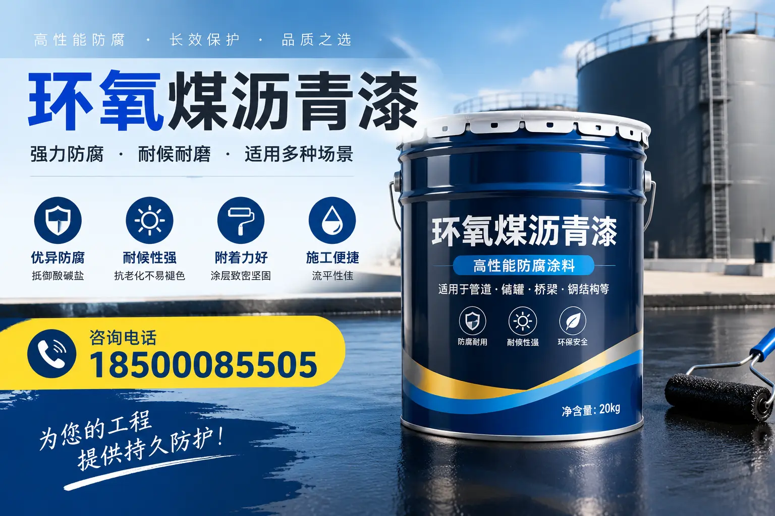 环氧煤沥青漆的配方解析，影响运城涂料品质的因素